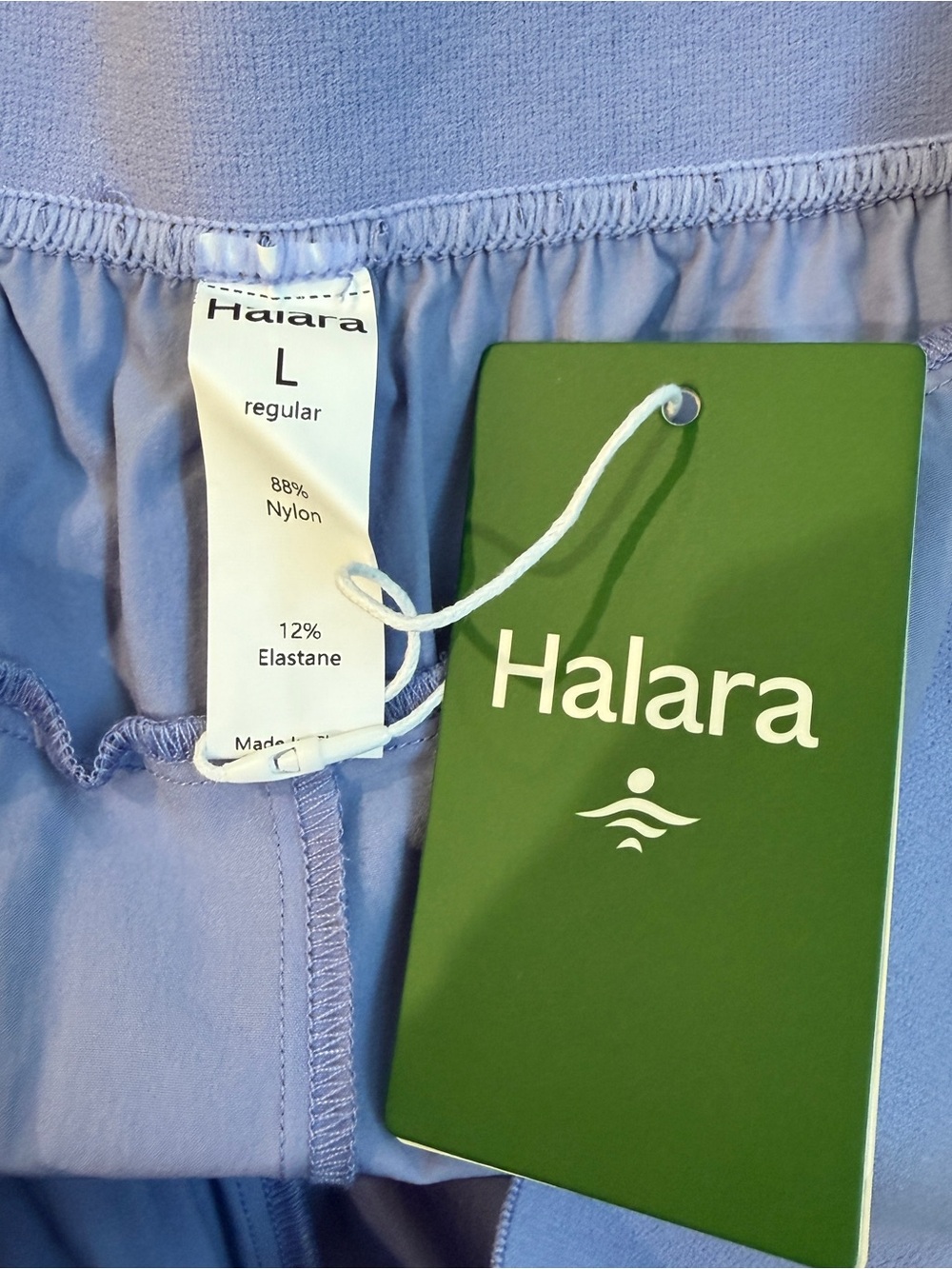 Halara Water Repellent Reflective Mid Rise Straight Leg Yoga Pants - Picture 7 of 7